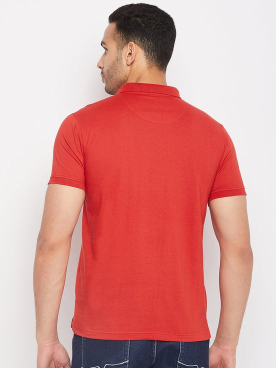Red Polo T-Shirt - clubyork