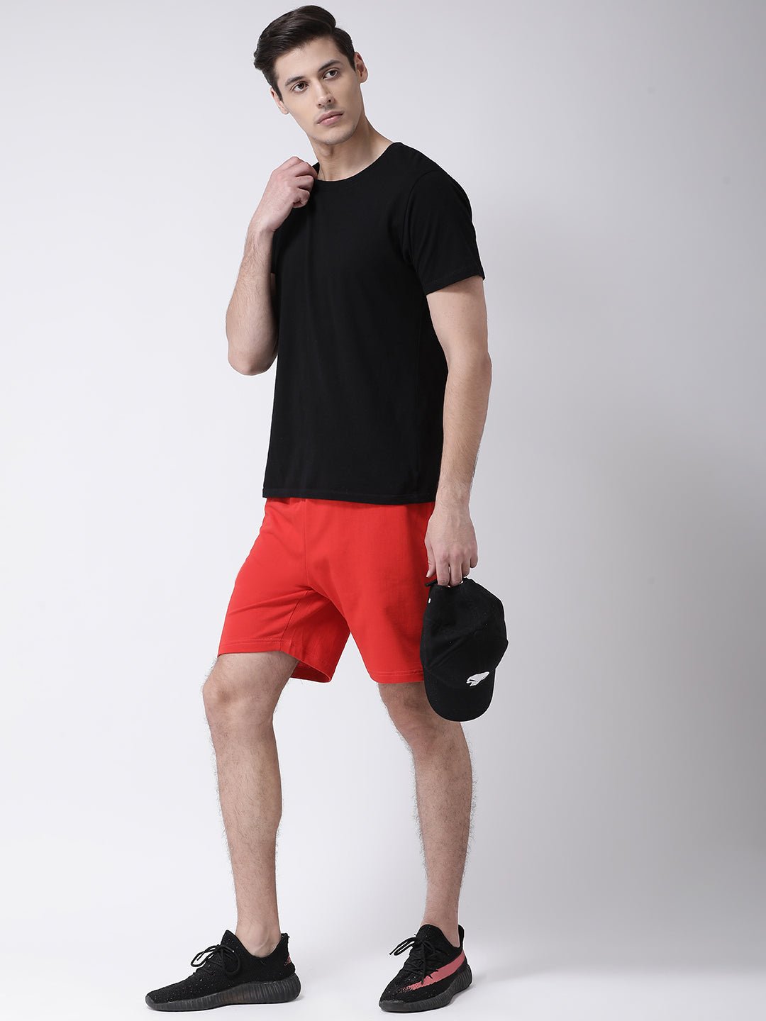 Red Regular Shorts - clubyork