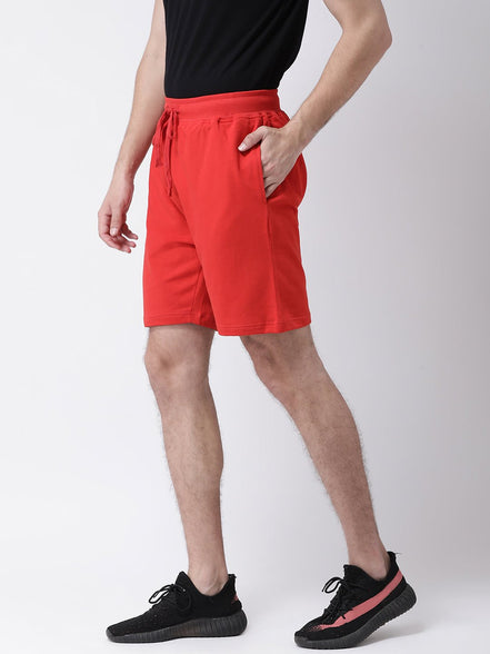 Red Regular Shorts - clubyork