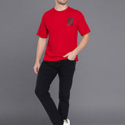 Red Round T-Shirt - clubyork