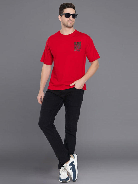 Red Round T-Shirt - clubyork