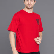 Red Round T-Shirt - clubyork