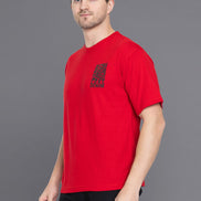 Red Round T-Shirt - clubyork