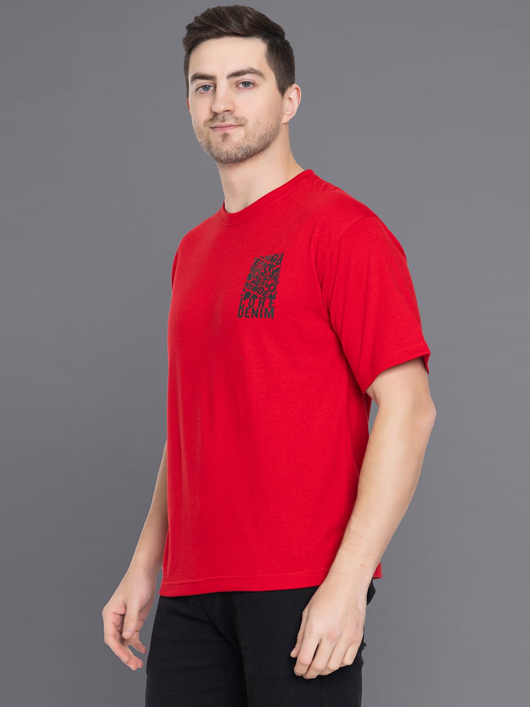 Red Round T-Shirt - clubyork