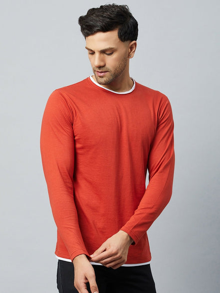 Rust Solid Tshirt - clubyork