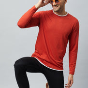 Rust Solid Tshirt - clubyork