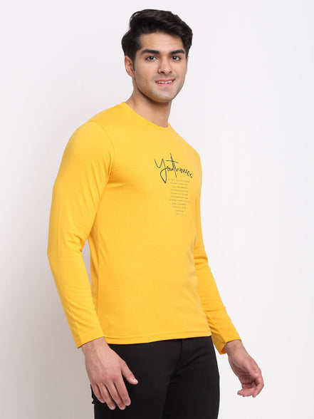 Safron Round Neck T-Shirt - clubyork