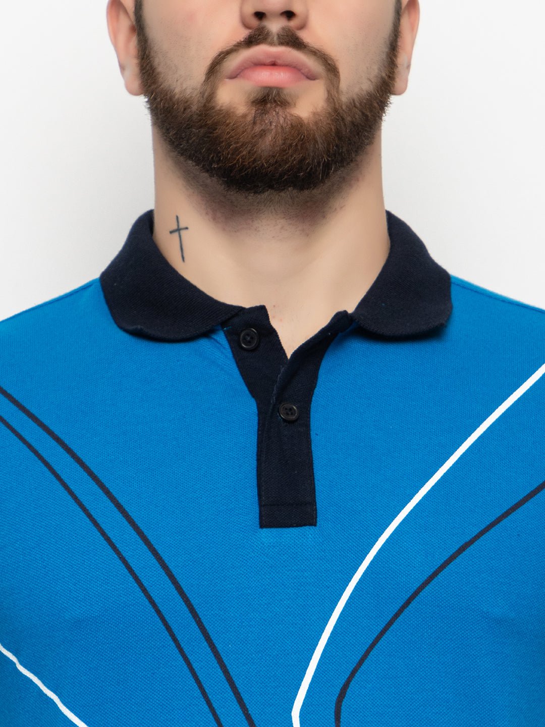 Teal Blue Polo T-Shirt - clubyork