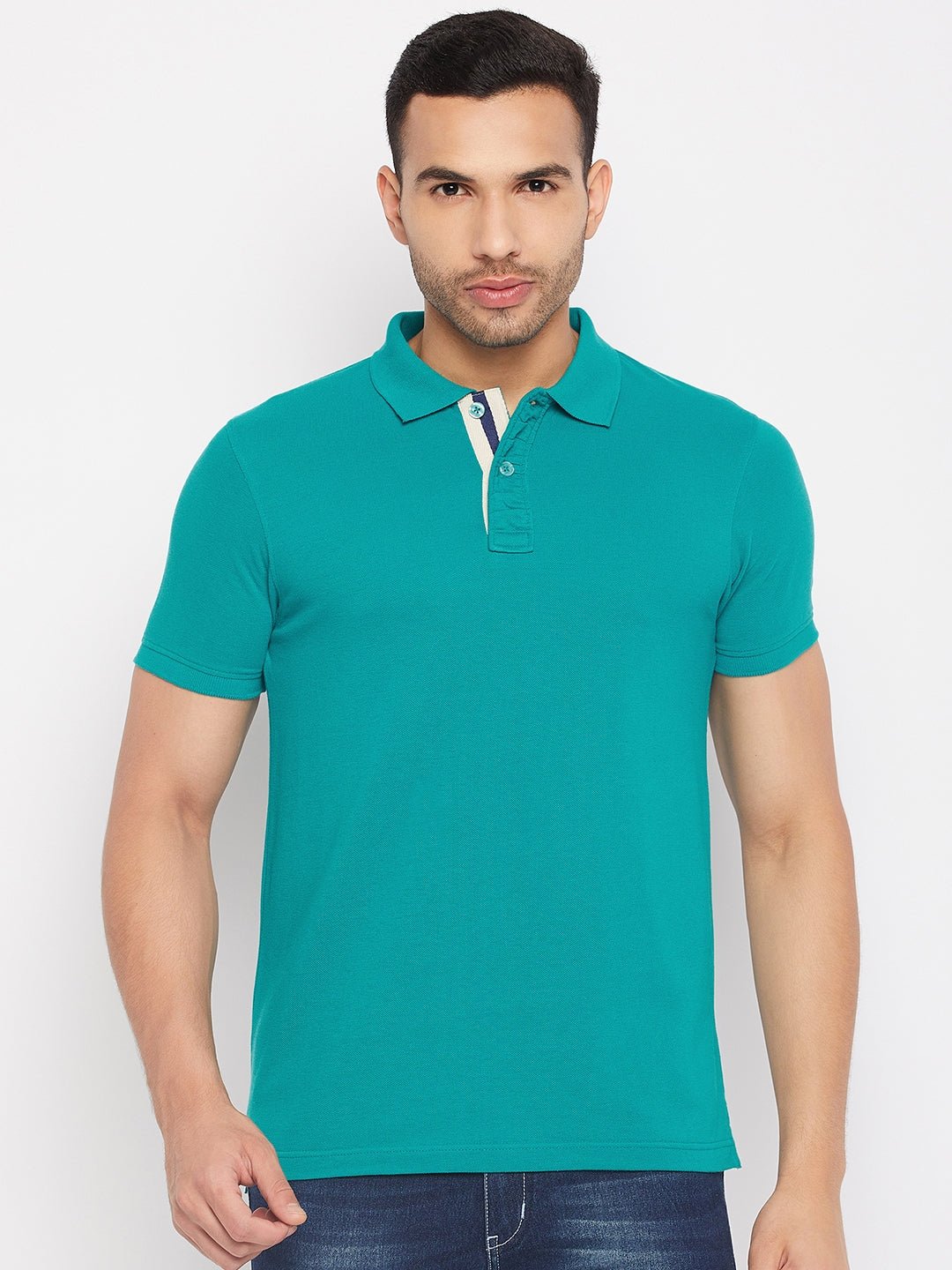 Teal Polo T-Shirt - clubyork
