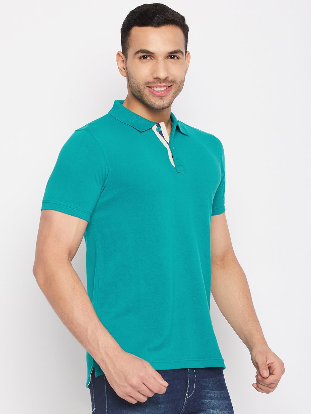 Teal Polo T-Shirt - clubyork