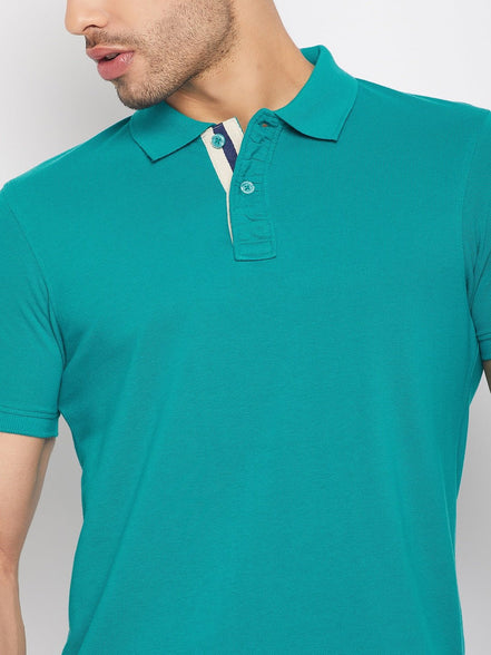 Teal Polo T-Shirt - clubyork