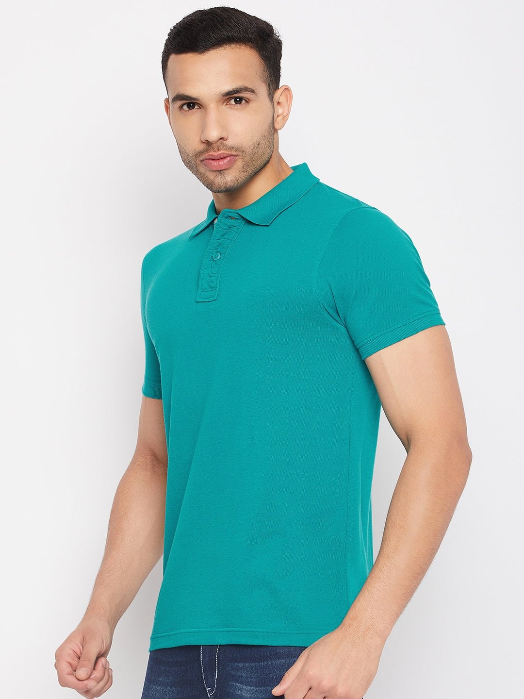 Teal Polo T-Shirt - clubyork