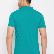 Teal Polo T-Shirt - clubyork