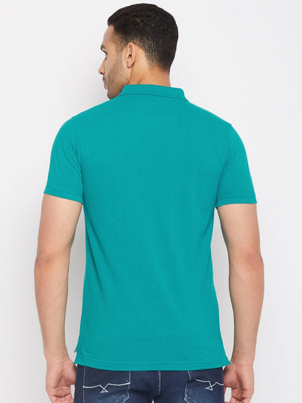 Teal Polo T-Shirt - clubyork