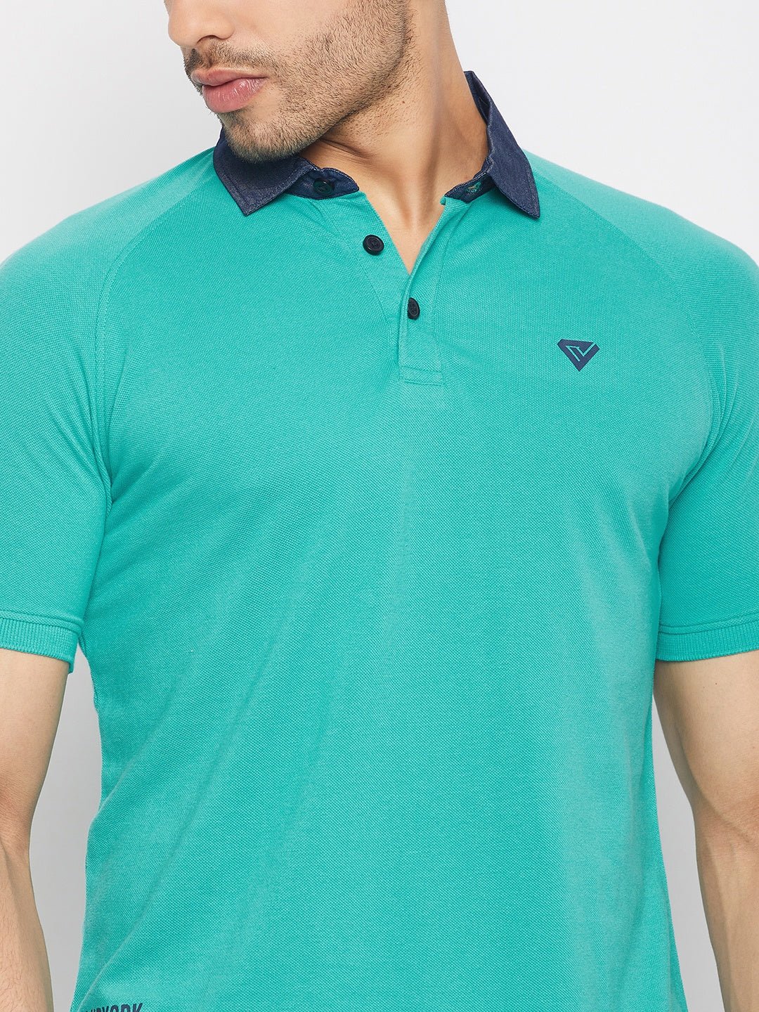 Turquoise Blue Polo T-Shirt - clubyork