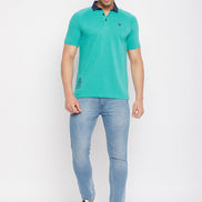 Turquoise Blue Polo T-Shirt - clubyork