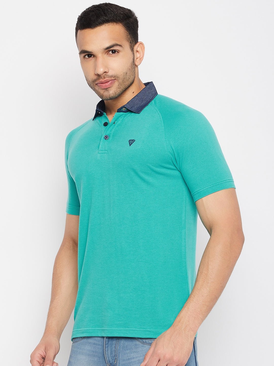 Turquoise Blue Polo T-Shirt - clubyork