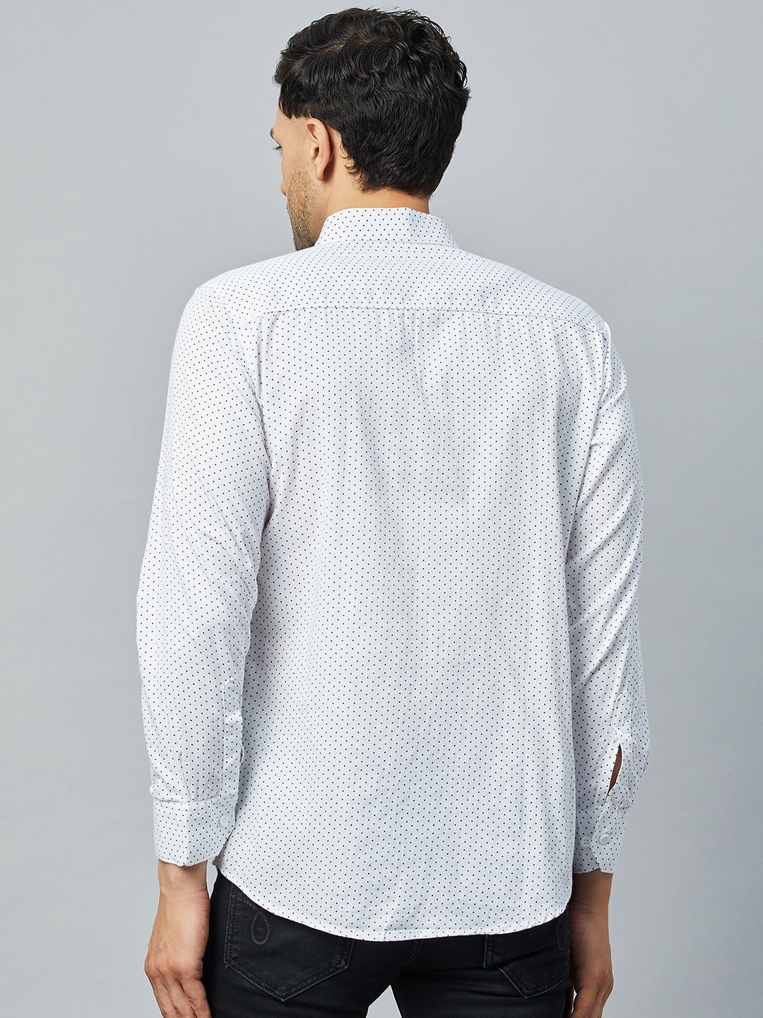 White Full Sleeve Casual Shirt - clubyork