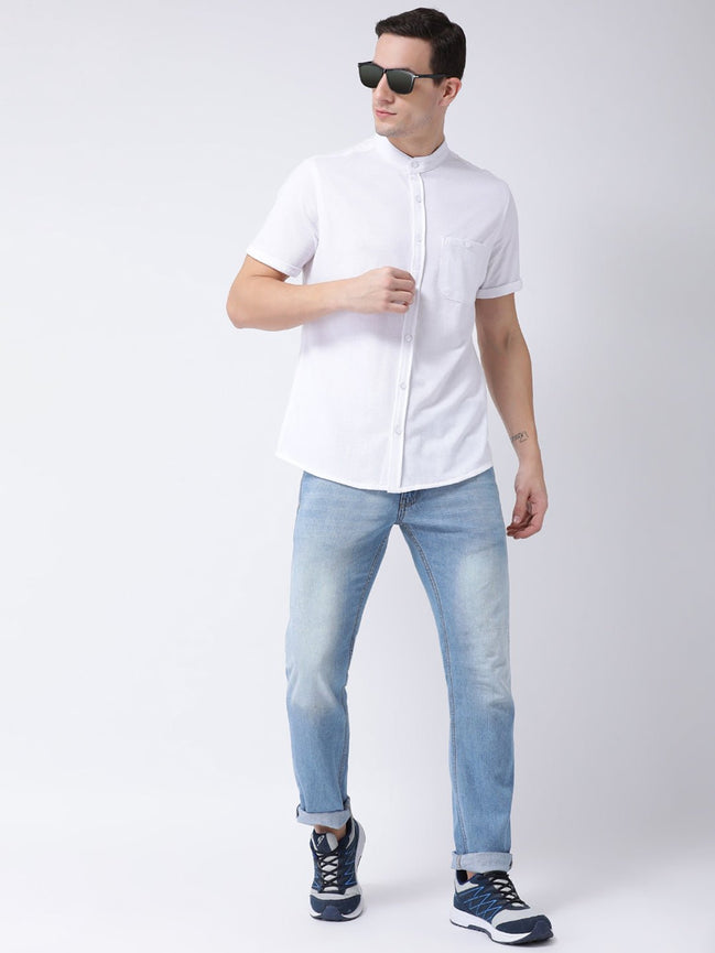 White Knitted Shirt - clubyork