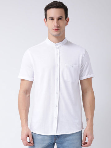 White Knitted Shirt - clubyork