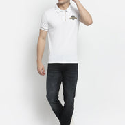 White Polo T-Shirt - clubyork