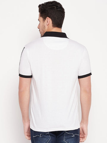 White Polo T-shirt - clubyork