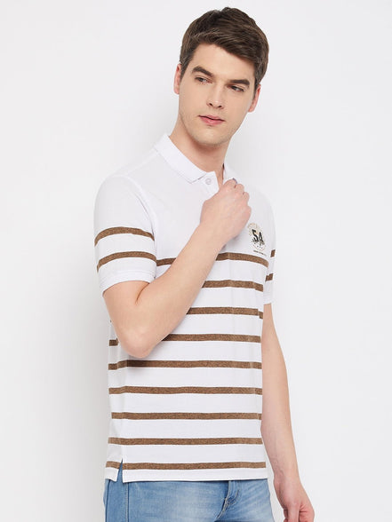 White Polo T-Shirt - clubyork
