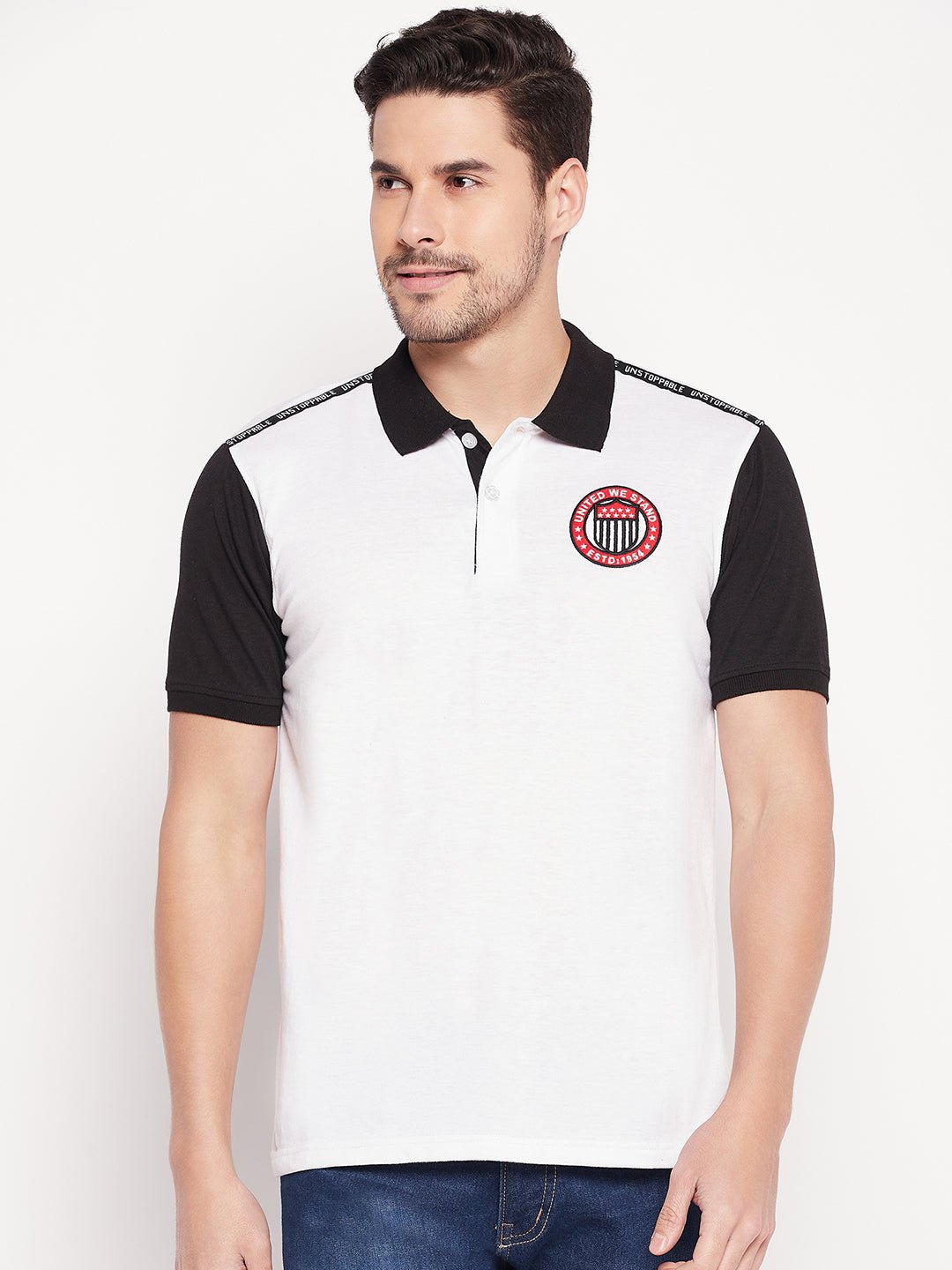 White Polo T-shirt - clubyork