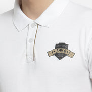 White Polo T-Shirt - clubyork