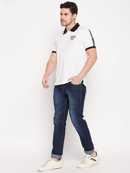 White Polo T-shirt - clubyork