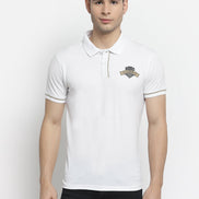 White Polo T-Shirt - clubyork
