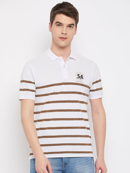 White Polo T-Shirt - clubyork