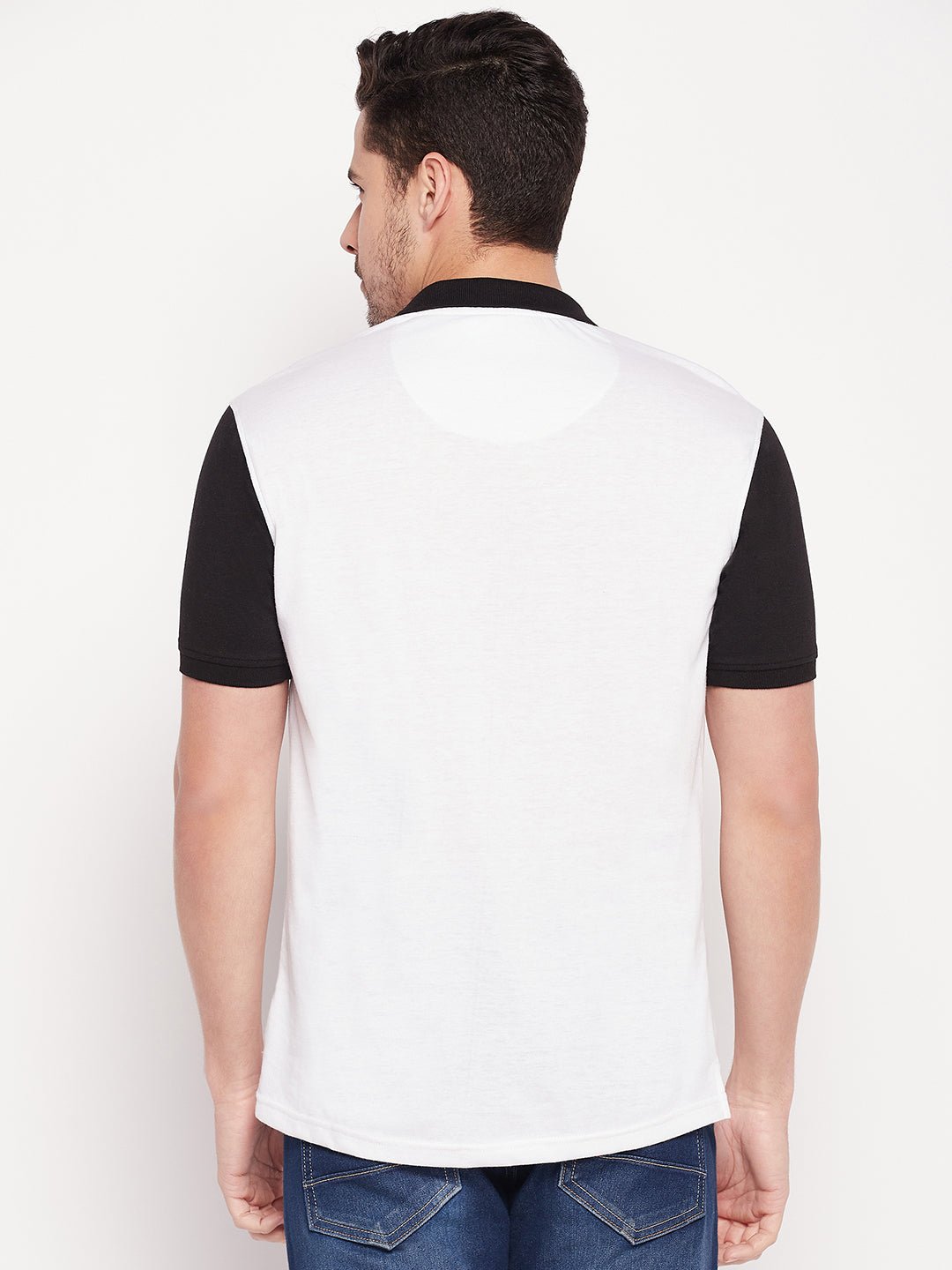White Polo T-shirt - clubyork
