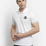 White Polo T-Shirt - clubyork