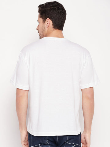 White Round Neck T-shirt