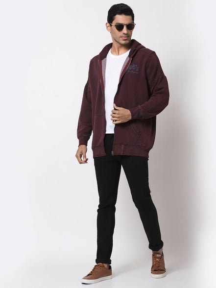 Wine Chest Logo Hooded Sweatshirt - clubyork