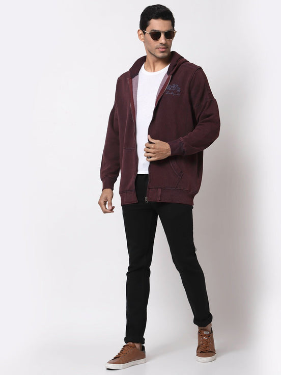 Wine Chest Logo Hooded Sweatshirt - clubyork