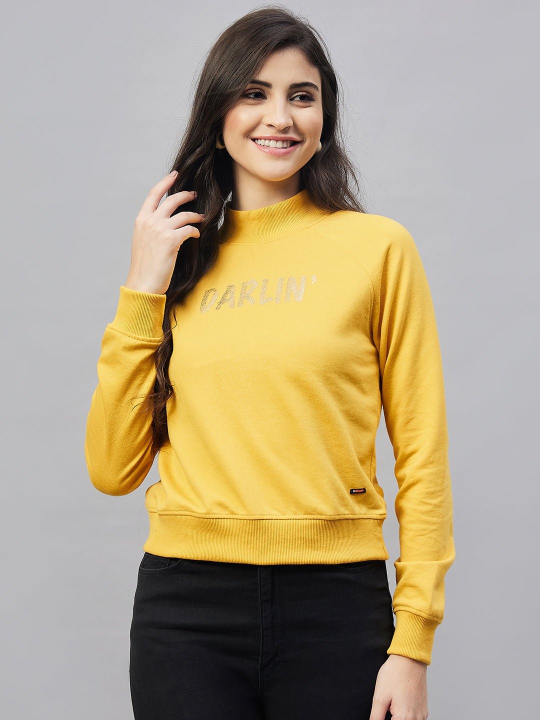 Yellow Printed Sweatshirt - clubyork
